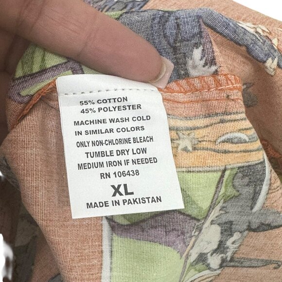 Halloween-Themed Orange Scrub Top With Witch & Spiderweb Print Size XL MnJ Brand - Picture 4 of 10